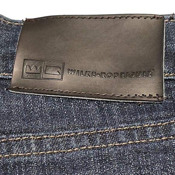 Men's Wilke Rodriguez Denim Jeans Tag 34 32x32 Smoke Free Pet Free - Picture 5 of 5